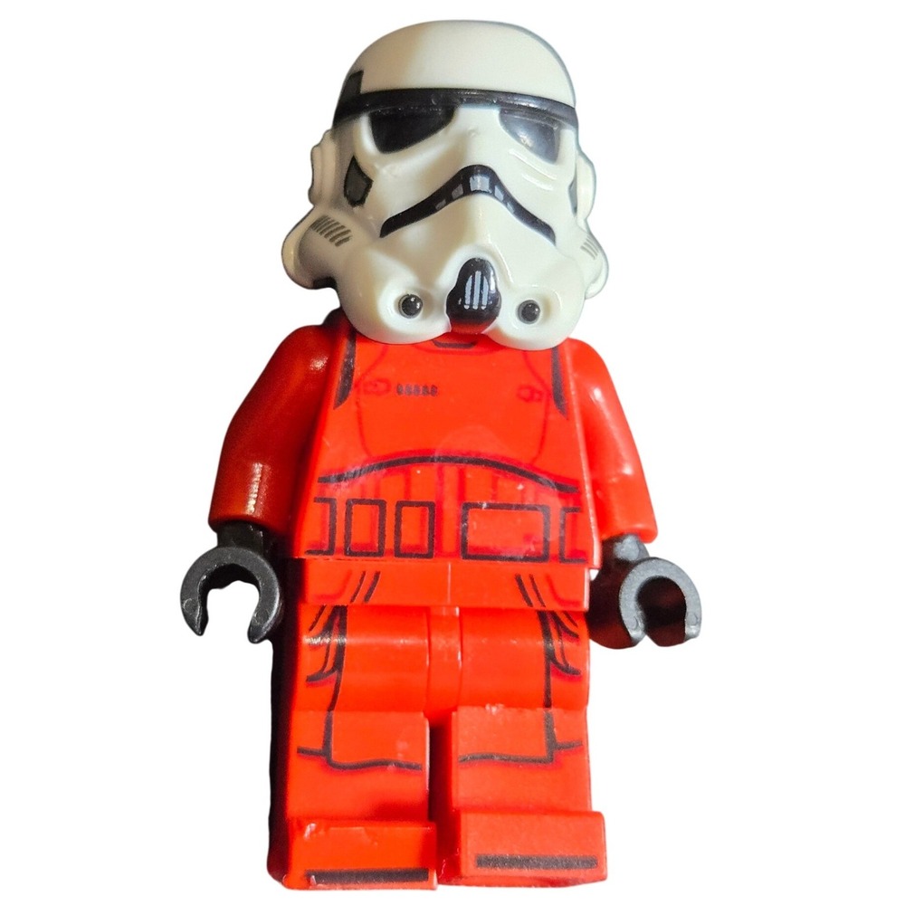 LEGO Star Wars Minifigure White Stormtrooper Helmet Red Sith Jet Trooper Body